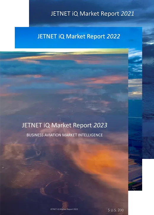 JETNET iQ Market Reports Bundle – 2023, 2022 & 2021